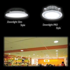 LED Spotlight and Downlight